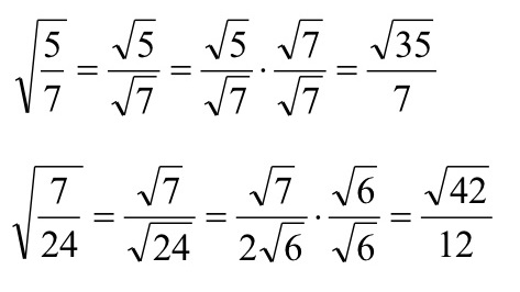 Simplificar una raíz cuadrada 